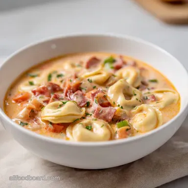 Crockpot Tortellini Soup: Easy Tuscan Sausage Recipe Recipe Card