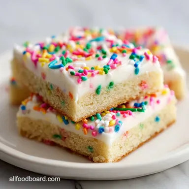 Easy Frosted Sugar Cookie Bars in 40 Minutes