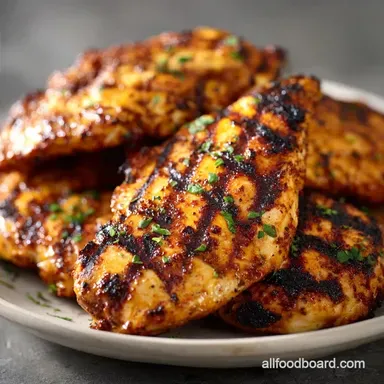 Easy Grilled Chicken Breast: 4 Servings