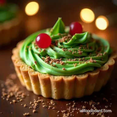 Easy Grinch Mocktail Recipe Tart Fizzy Holiday Fun Recipe Card