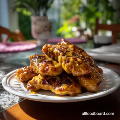 Easy Honey Mustard Chicken Recipe: Tangy Glaze Recipe Card