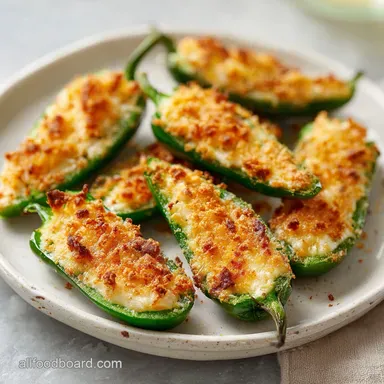 Jalape&ntilde;o Poppers with Cream Cheese in 35 Minutes Recipe Card