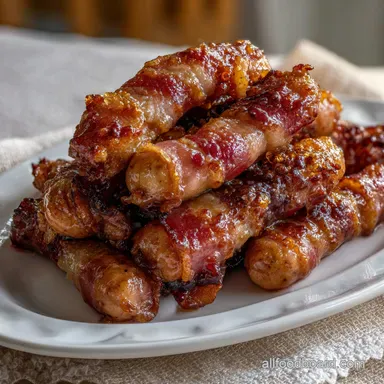 34 Easy New Year's Eve: Champagne Glazed Party Snacks Recipe Card