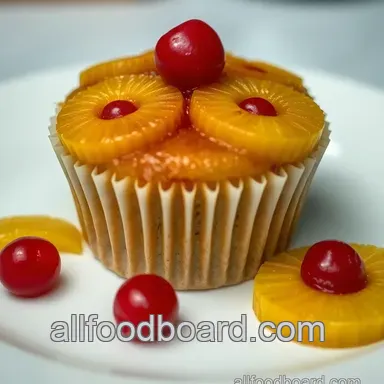 Delicious Easy Pineapple Upside Down Cupcakes to Impress! Recipe Card