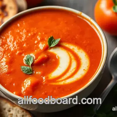 Easy Roasted Tomato Soup: Cosy & Quick easy soup recipes