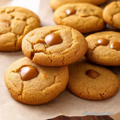 Easy Salted Caramel Cookies Recipe Sweet Salty Recipe Card
