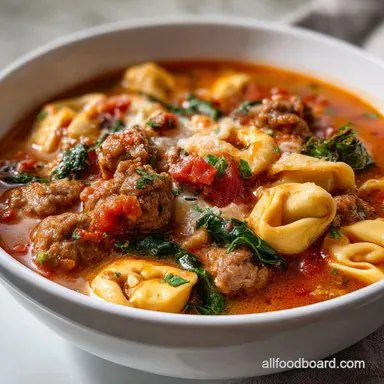 Italian Sausage Tortellini Soup: Easy One-Pot Comfort Meal