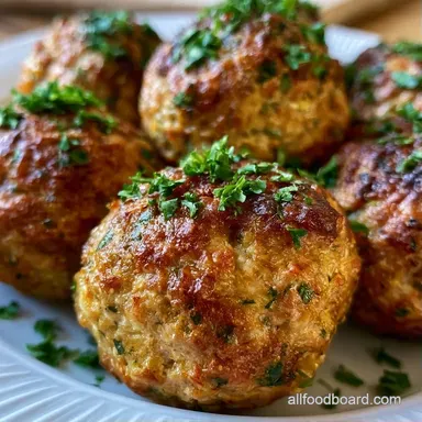 Easy Slow Cooker Meatballs for 6 Servings Recipe Card