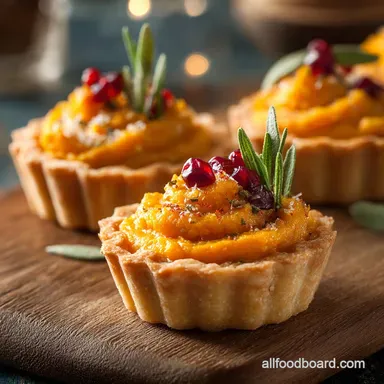 Thanksgiving Appetizers: Make-Ahead Butternut Squash Tartlets