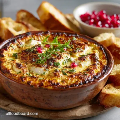 Party Dips: Easy, Warm Baked Feta Dip Recipe for a Crowd