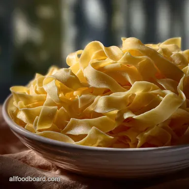 Egg Noodles for Chicken Noodle Soup Recipe Card