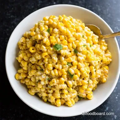 Elote Fiesta Healthy Street Corn Pasta Salad Recipe Card