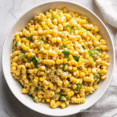 Elote Fiesta Healthy Street Corn Pasta Salad