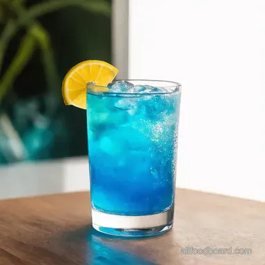 Escape to Paradise: My Easy Blue Hawaiian Drink Recipe! Recipe Card