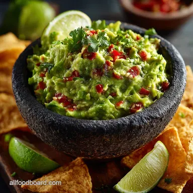 Essential Chunky Guacamole Recipe Keep it Simple Zingy and Easy Recipe Card