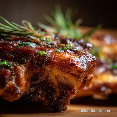The Sunday Roast Swap FallOffTheBone Oven Baked Ribs Recipe Recipe Card