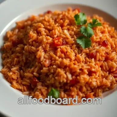 My Fiesta-Worthy Mexican Rice Recipe (Arroz Rojo!) Recipe Card