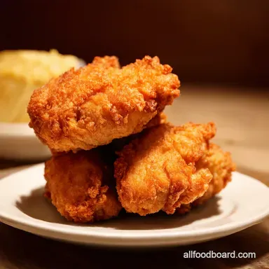 Finger Lickin Good Crispy Fried Chicken Recipe Recipe Card