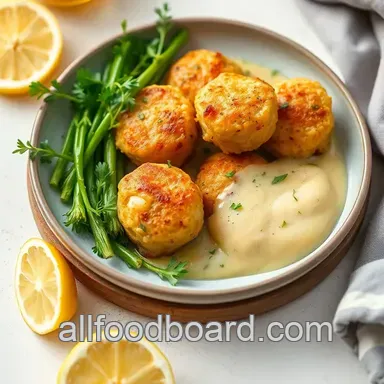 How to Make Sautéed Chicken Bites in Zesty Lemon Sauce: A Delicious Journey! Recipe Card
