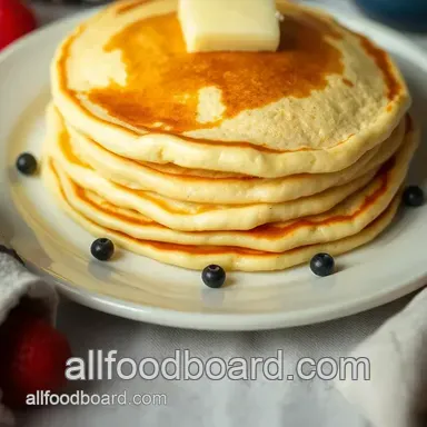 Fluffy British Pancakes: A Brunch Delight to Satisfy Your Food Goals Recipe Card