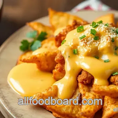 Ultimate Fried Potato Nachos with Cheesy Sauce: Your New Game Day Favorite