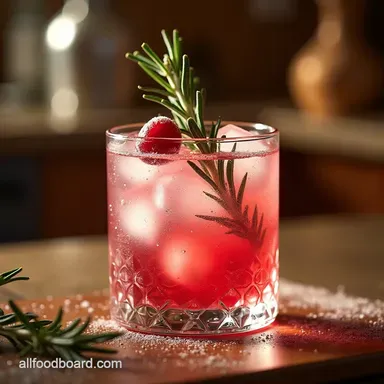 The Frostbite GT Winter Wonderland Gin and Tonic Recipe Recipe Card