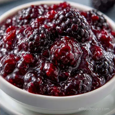 Blackberry Jam in 20 Minutes