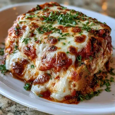 Garlic Bread for Lasagna for 8 Servings Recipe Card