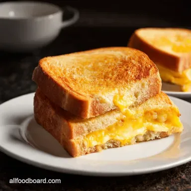 Garlic Bread Grilled Cheese The Ultimate Comfort Food Recipe Card