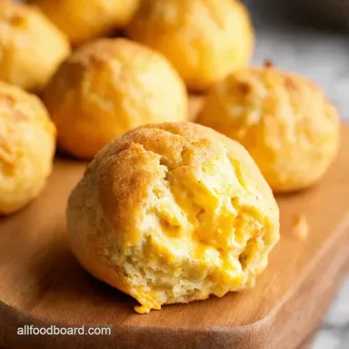 Garlic Butter Cheese Bombs Gooey Bites of Joy Recipe Card