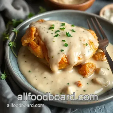 How to Make Sautéed Garlic Butter Chicken with Creamy Sauce: A Delicious Weeknight Delight Recipe Card