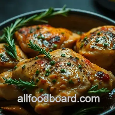 Juicy Garlic Herb chicken thighs recipe: Weeknight Winner!
