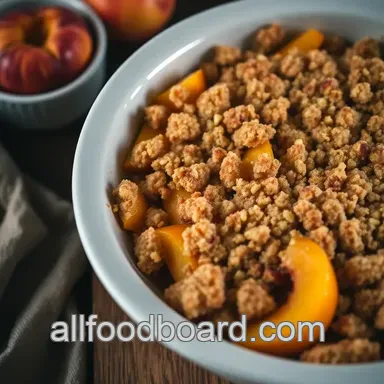 Georgia Peach Crisp Recipe: Southern Comfort Made Easy! Recipe Card