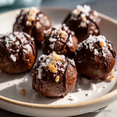 Ultimate German Chocolate Truffles for 24