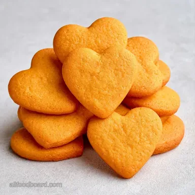 German Heart Cookies: Crispy Baked Recipe Card