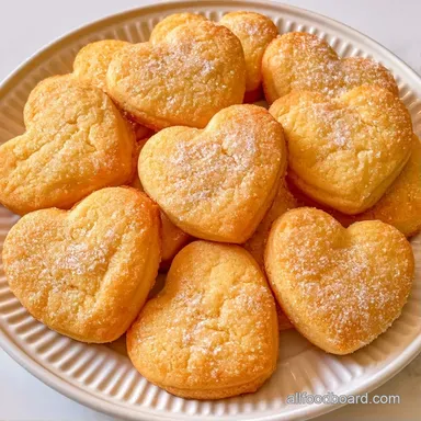 German Heart Cookies with Raw Honey Recipe Card