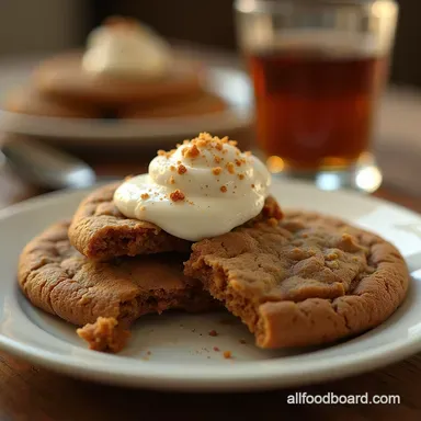 The Best Gingerbread Cookie Overnight Oats Recipe Make Ahead Breakfast Recipe Card