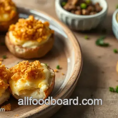 Easy Baked Potato Rounds with Cheesy Crunch: Your New Favorite Appetizer