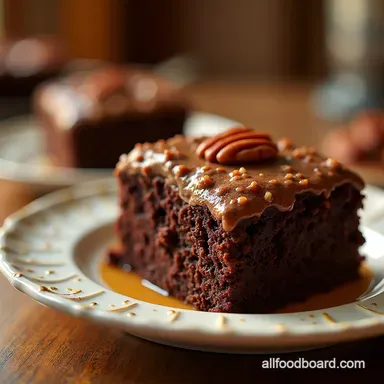 The Classic Neiman Marcus Cake Recipe Gooey Pecan Dream Recipe Card