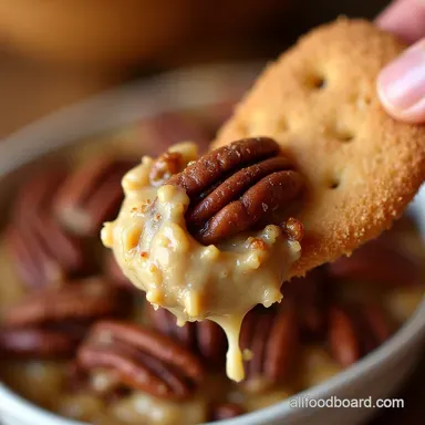 Easy Pecan Pie Dip Recipe No Pastry Required Recipe Card