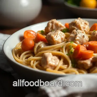 Grandma's Chicken & Noodles Recipe (But Better!) | Creamy Comfort Recipe Card