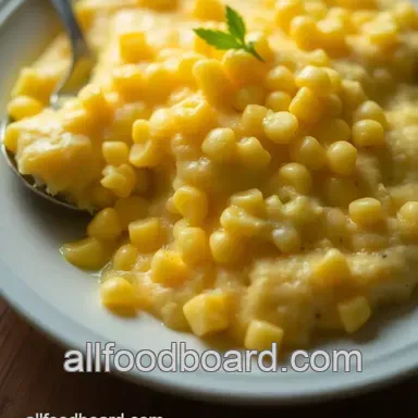 Grandma's Corn Pudding Recipe: Southern Comfort on a Plate Recipe Card