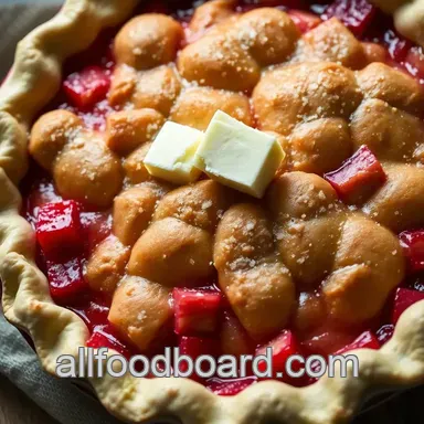 Grandma's Rhubarb Pie Recipe: A Sweet Slice of Summer! Recipe Card