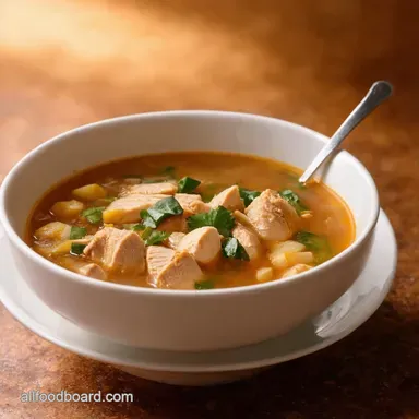 Grandmas Homemade Chicken Soup The Ultimate Comfort Recipe Card