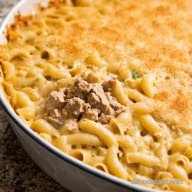 Best Tuna Casserole Grandmas Creamy Noodle Recipe Recipe Card