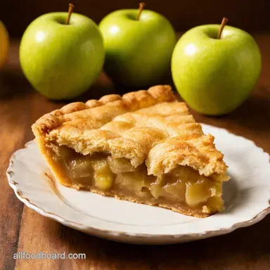 Granny Smiths Best Apple Pie Recipe A Golden Crown Recipe Card