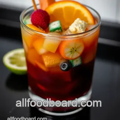 Try This Colorful Grateful Dead Drink: A Fun Cocktail Recipe Recipe Card