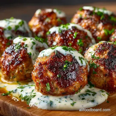 Greek Turkey Meatballs with Tzatziki My Healthy Easy Recipe