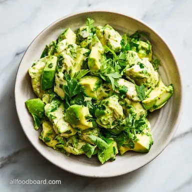 Green Goddess Chicken Salad Meal Prep Recipe Card