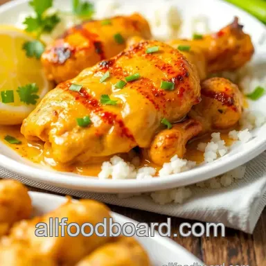 Grilled Butter Chicken - Creamy and Flavorful Recipe Card